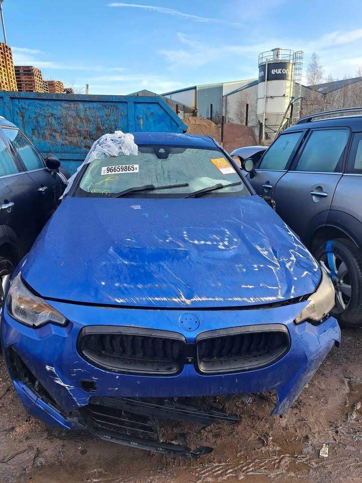 BMW M240I XDRIVE G42 G87 DISMANTLING PARTS HUB HEAD UNIT TRIM CLUSTER BOOTLID