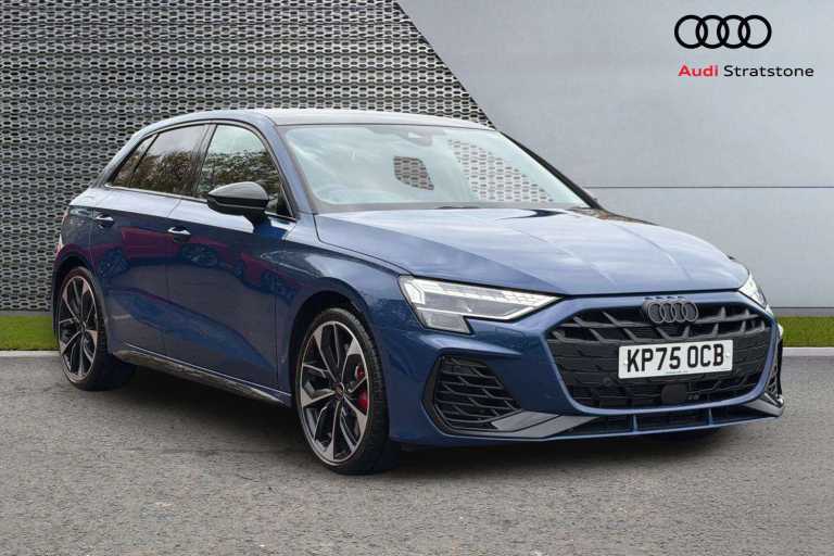 image for 2025 Audi A3 S3 TFSI Black Edition Quattro 5dr S Tronic Hatchback Petrol Automatic