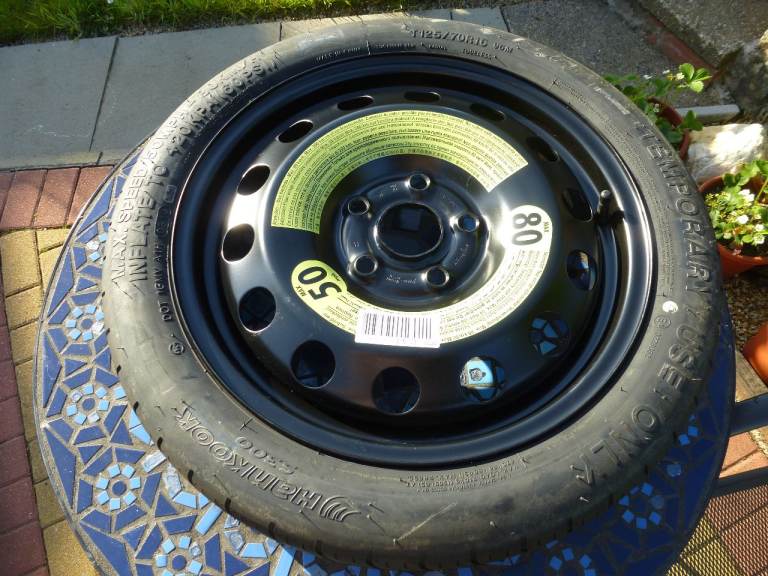 Space saver wheel for MK6 Golf