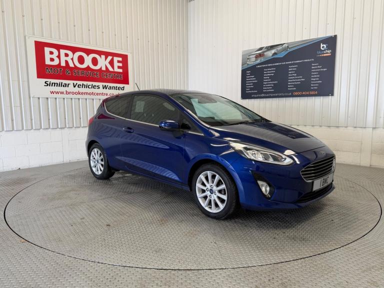 2018 Ford Fiesta 1.0 EcoBoost Titanium 3dr HATCHBACK PETROL Manual