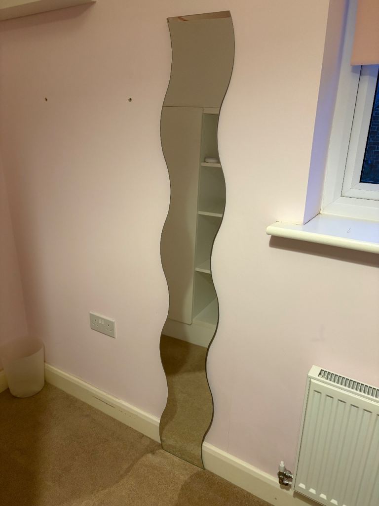 IKEA wavy mirror 