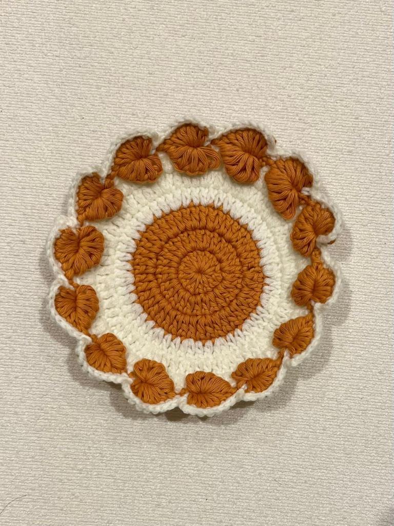 Crochet coasters