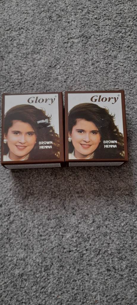 Hair dye brown henna