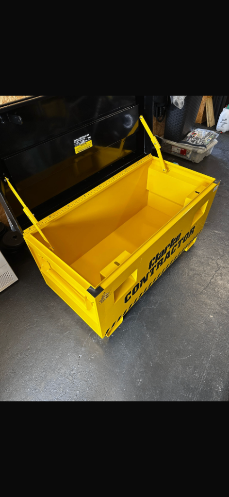 Clarke Contractor Yellow Site Box - Brand New