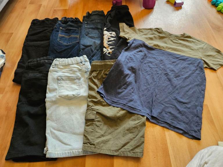 Bundle of boys clothes