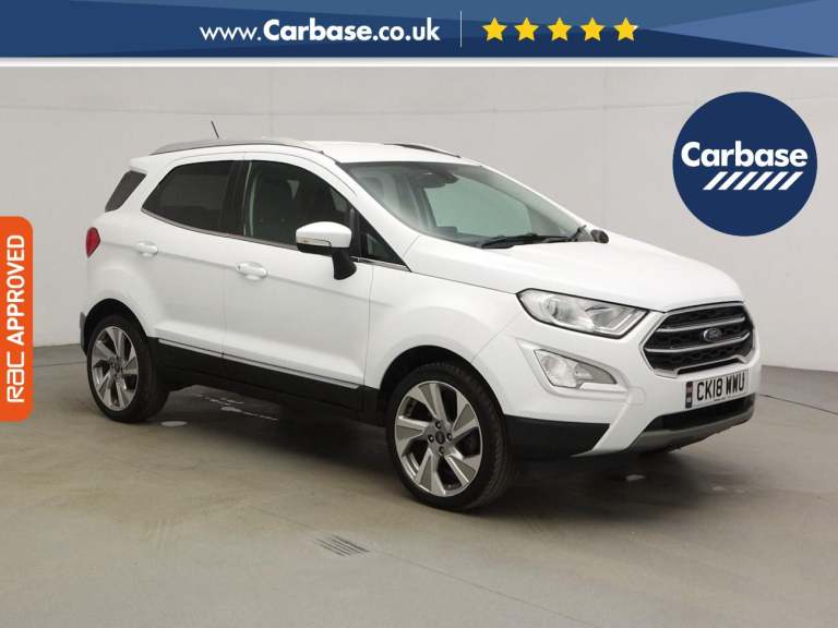 2018 Ford Ecosport 1.0T EcoBoost Titanium SUV 5dr Petrol Manual Euro 6 (s/s) (125 ps) SUV PETROL ...