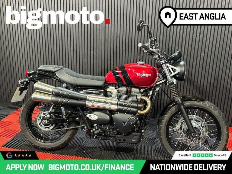 2023 23 TRIUMPH SCRAMBLER 900 FINANCE SPECIALISTS APPLY NOW