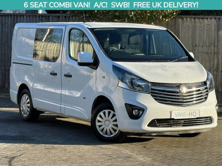 2017 Vauxhall Vivaro 2900 1.6CDTI BiTurbo 125PS Sportive H1 D/Cab PANEL VAN DIESEL Manual