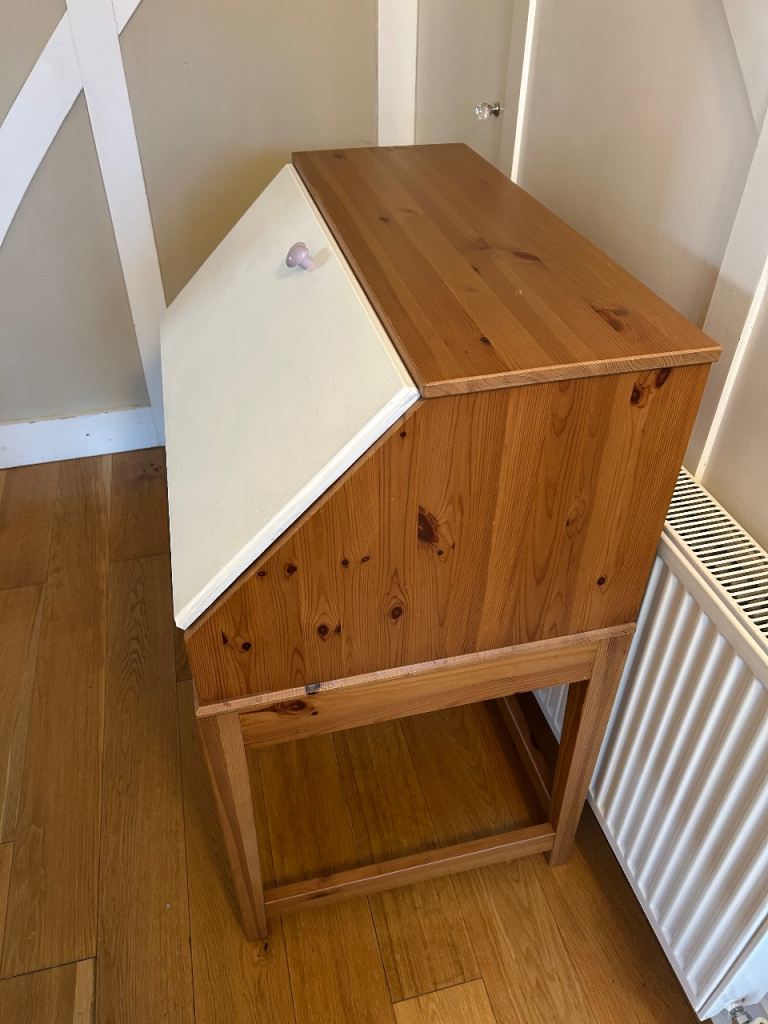 IKEA wooden bureau secretary desk with drawer 
