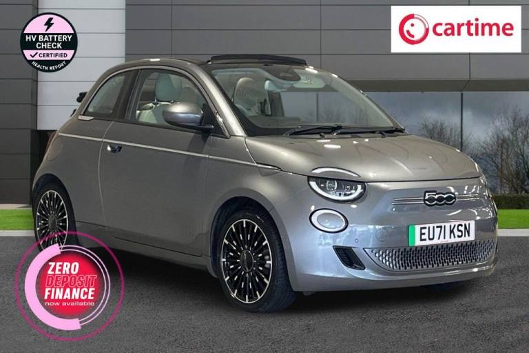 2021 71 FIAT 500E C 42KWH LA PRIMA CONVERTIBLE 2DR ELECTRIC AUTO (118 PS) PANORA