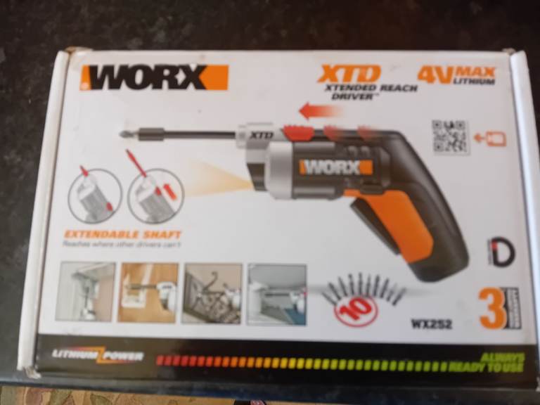 Worx cordless screwdriver 