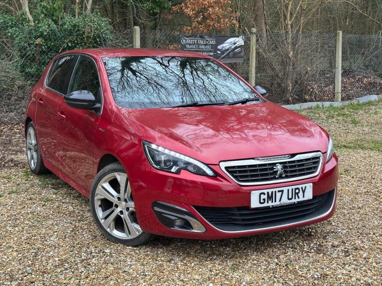 2017 Peugeot 308 1.2 PureTech 130 GT Line 5dr HATCHBACK PETROL Manual