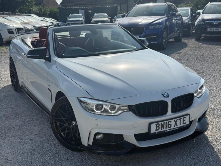 2016 BMW 4 Series 420d [190] M Sport 2dr Auto [Professional Media] CONVERTIBLE Diesel Automatic