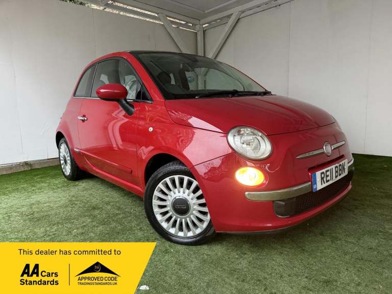 2011 Fiat 500 1.2 Lounge 3dr Dualogic [Start Stop] HATCHBACK PETROL Automatic
