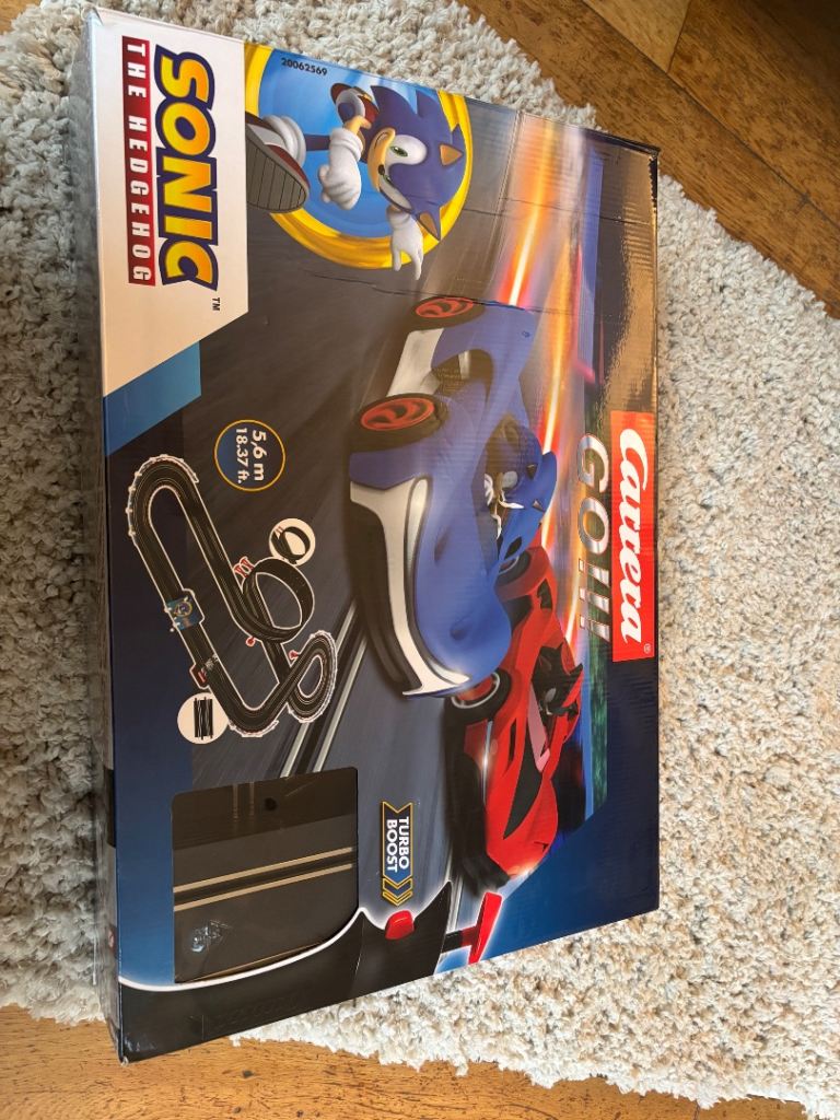 Sonic the Hedgehog scalextric 