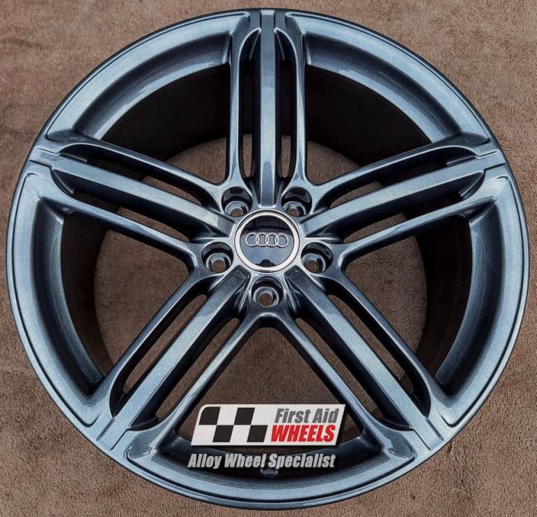 R532A Swap AUDI A7 S7 A8 S8 4H 4X 20'' GENUINE SEGMENT SPOKE ANTHRACITE GREY ALLOY WHEELS