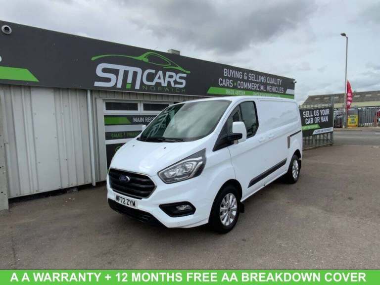 2022 Ford Transit Custom 2.0 EcoBlue 130ps Low Roof Limited Van PANEL VAN DIESEL Manual