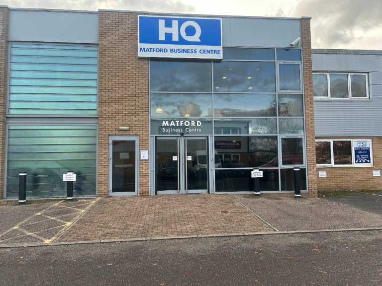 Exeter - EX2 8ED, Open plan office space for 15 people in HQ Exeter, Matford Business Centre