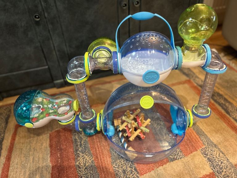 Habitrail pet home and play area 