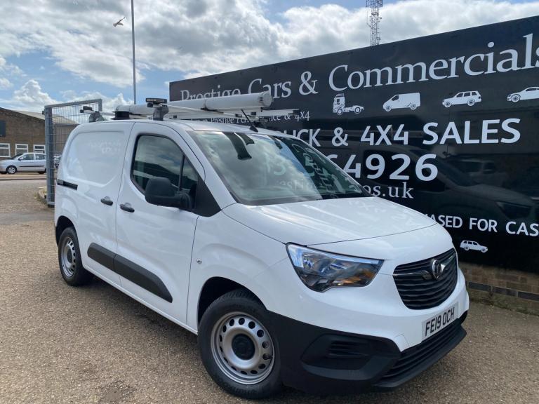 2019 Vauxhall Combo 2300 1.6 Turbo D 100ps L1 SWB SMALL PANEL VAN 52K EX BT AIR CON TWIN DOORS  P...