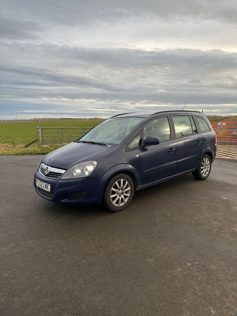 Vauxhall, ZAFIRA, MPV, 2013, Manual, 1686 (cc), 5 doors