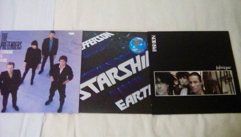 The Pretenders.. Jefferson Starship.. Fashion LPs vinyl £2.50 each