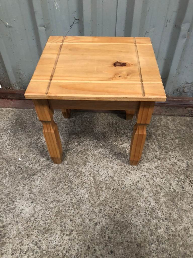 Small Pine Side Table, good condition