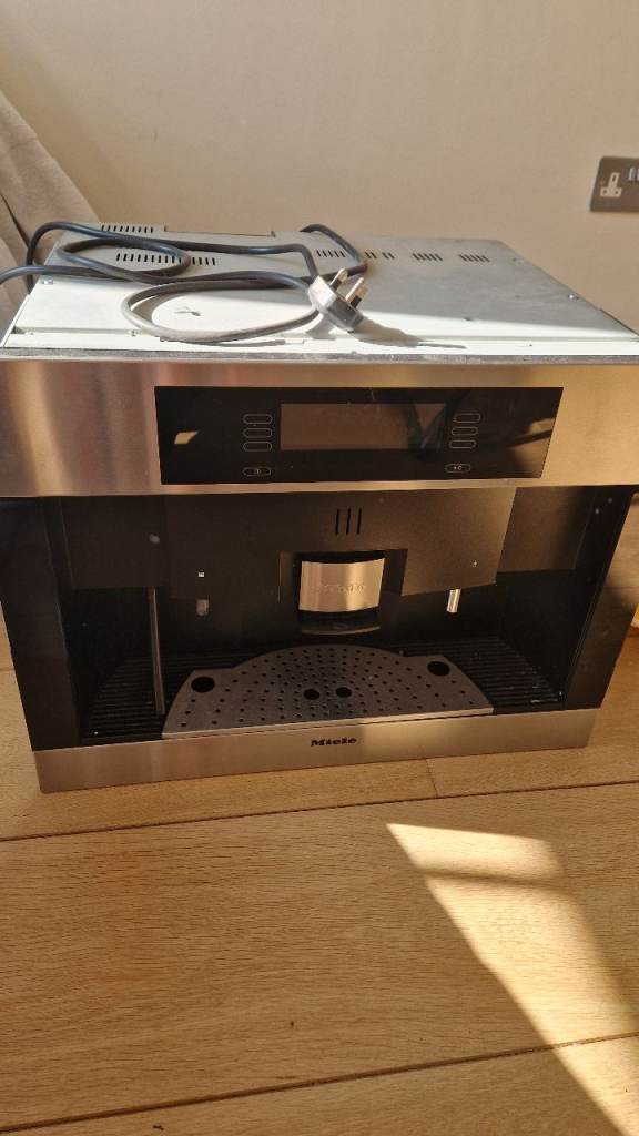 Built in integrated miele coffee machine