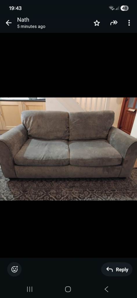 2 seater sofa bed