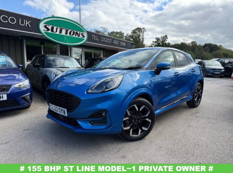 2022 Ford Puma 1.0T EcoBoost MHEV ST-Line X SUV 5dr Petrol Hybrid Manual Euro 6 (s/s) (155 HATCHB...