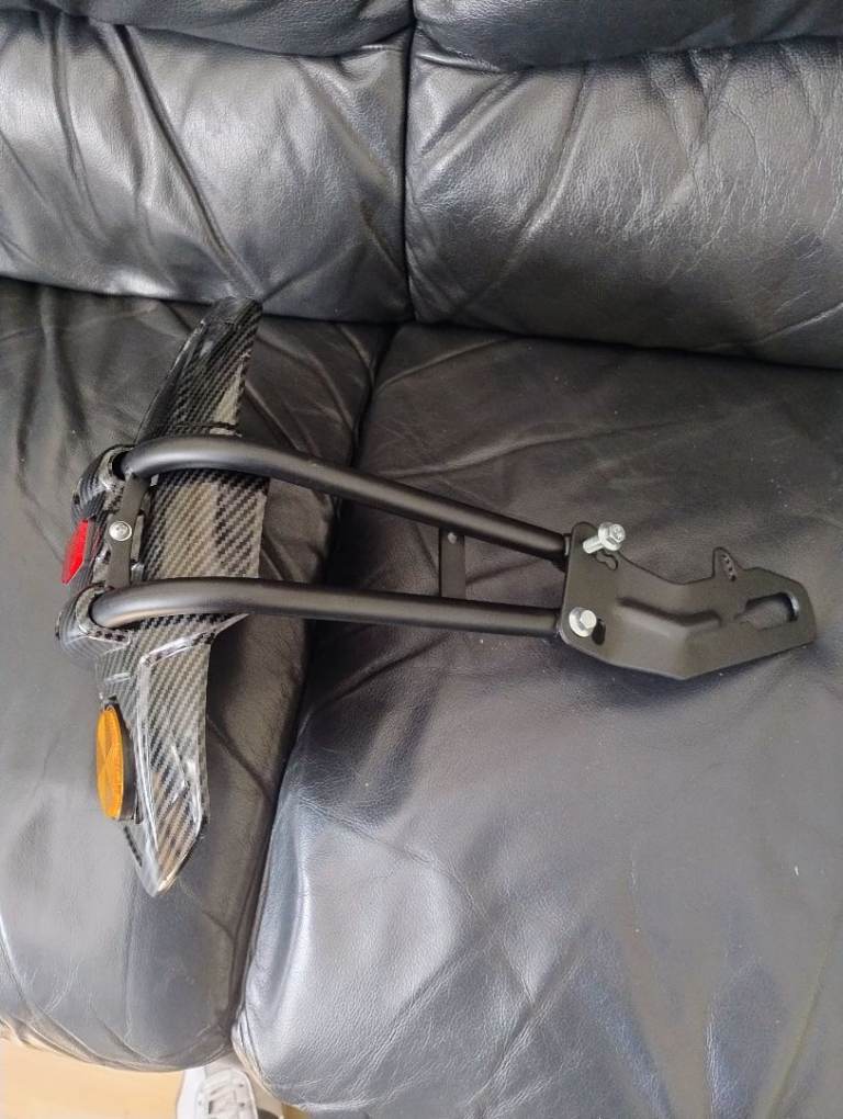 Motorcycle rear mudguard (universal fit)