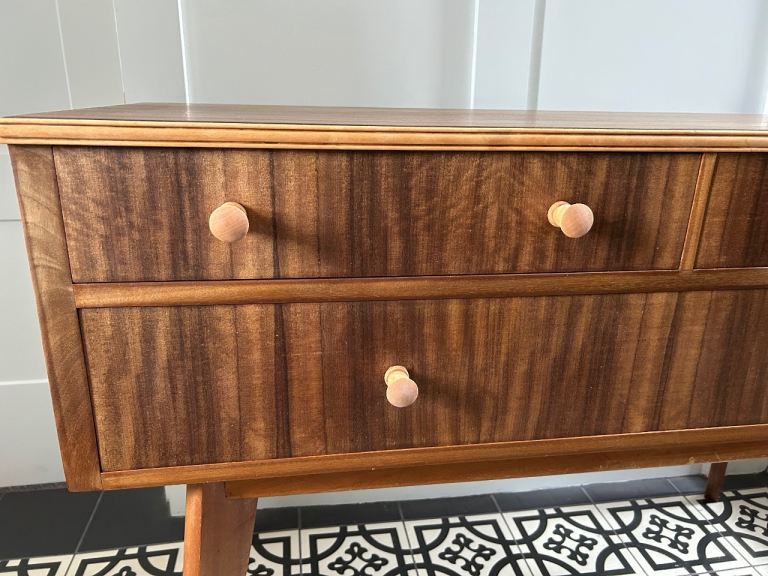 Morris of Glasgow mid century Dressing Table/Drawers/Console Table