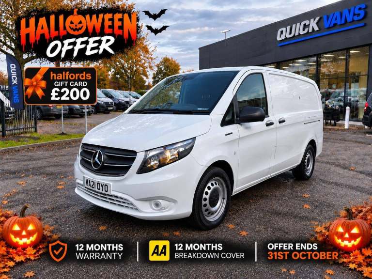 2021 Mercedes-Benz Vito 114 e 41kWh Pure Panel Van Electric Automatic
