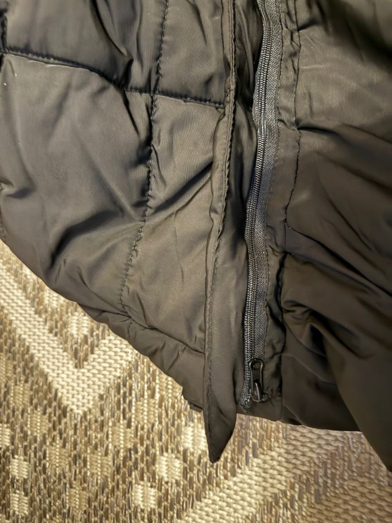 2 Zip Bubble Jacket Mens