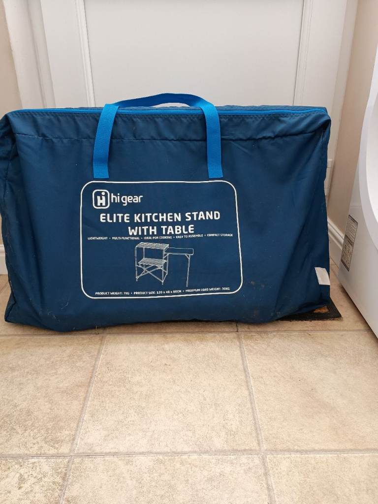 Camping stove and table 