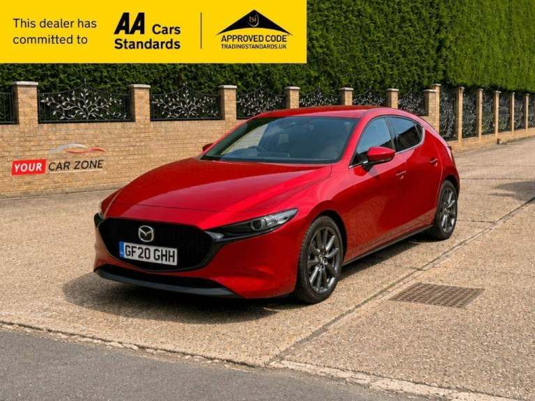 2020 Mazda Mazda3 2.0 Skyactiv G MHEV GT Sport 5dr Auto HATCHBACK PETROL/ELECTRIC Automatic