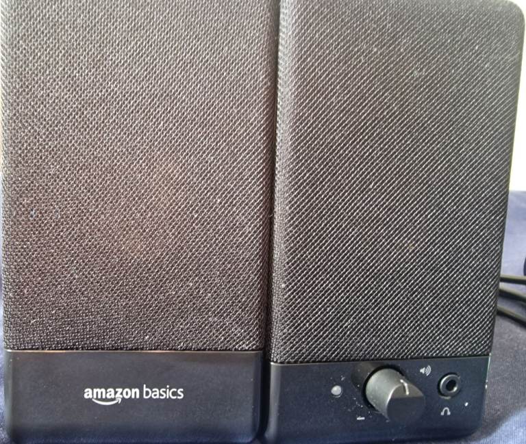 Amazon Basics Computer Speakers for Desktop or Laptop PC, Usb-Powered, MO: U213