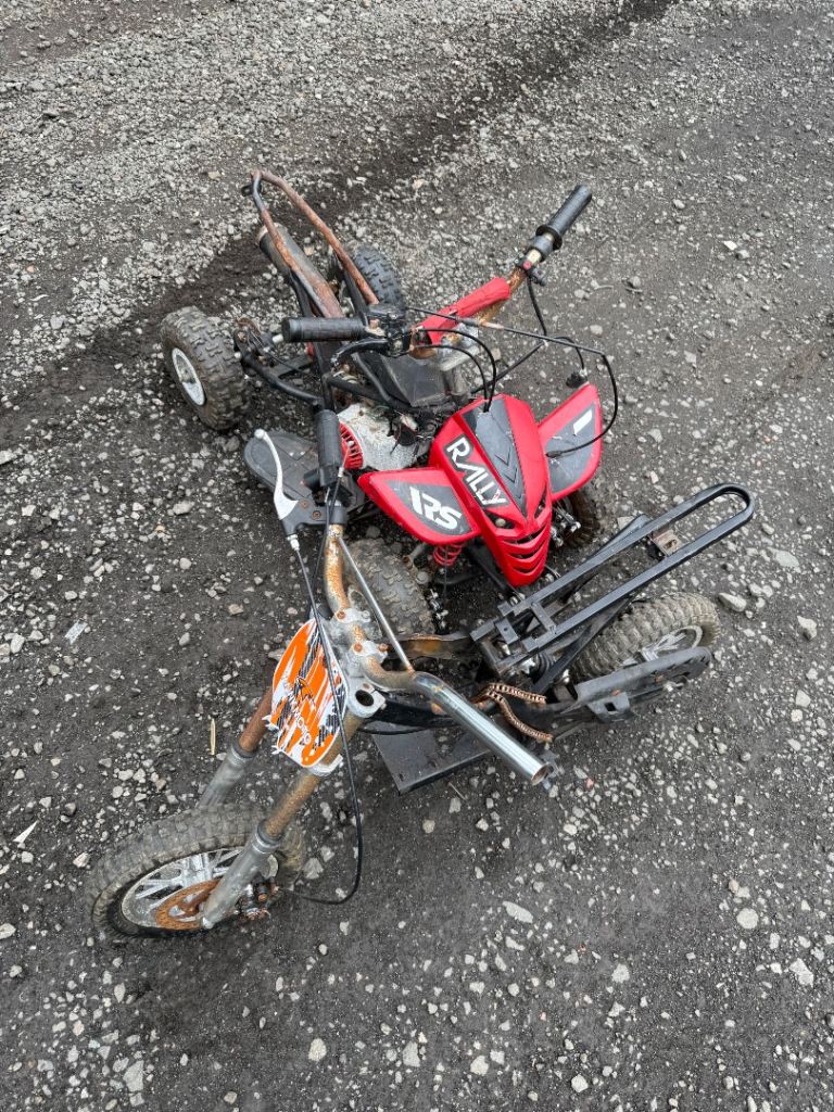 Mini quad mini dirt bike spares or repairs read add 