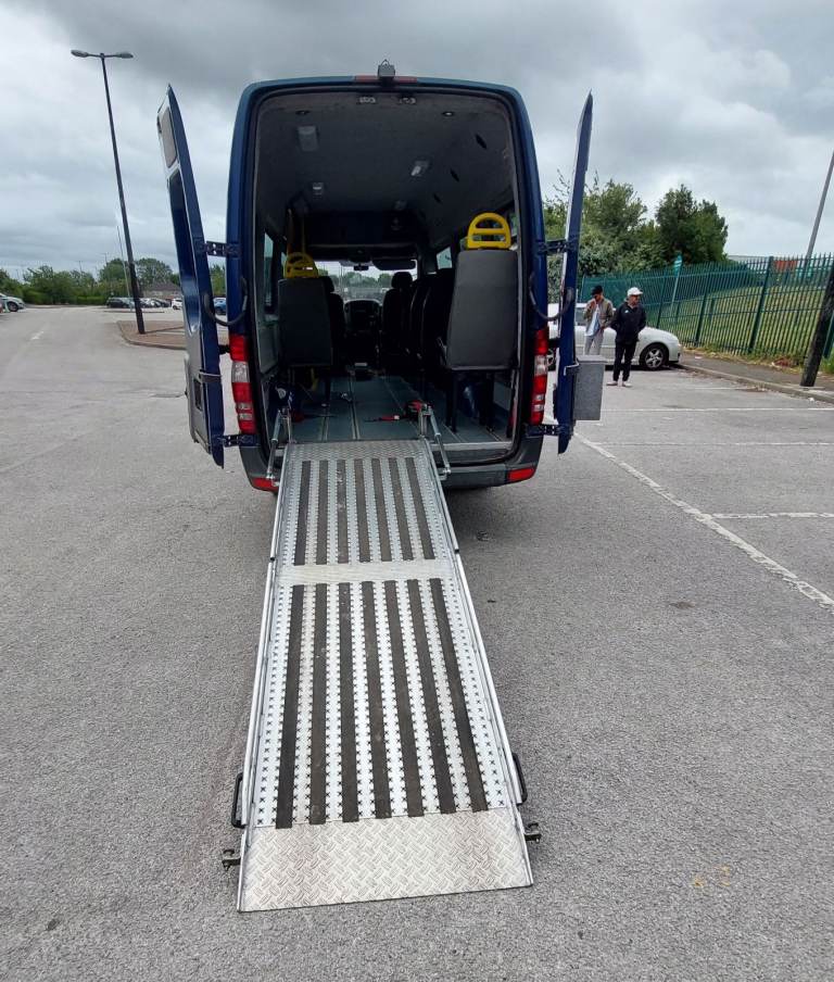 2010 Mercedes Benz SPRINTER Minibus With Wheelchair Ramp, 2010