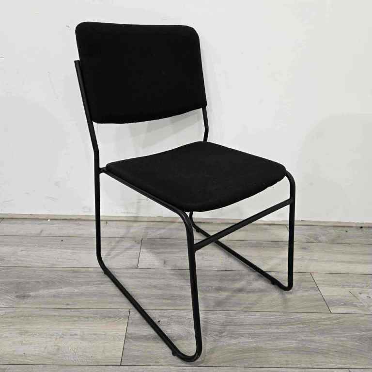 Black Stackable Conference Chairs - Delivery Available!