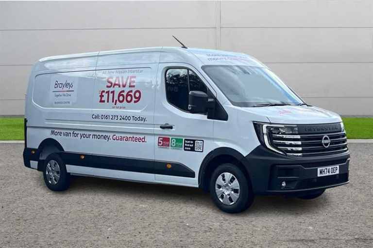2025 Nissan Interstar 2.0 DCI 130PS H2 TEKNA VAN Medium Roof Van Diesel Manual