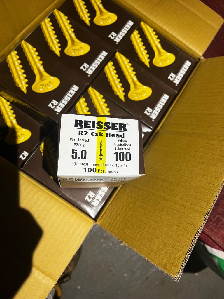 REISSER cutter screws 5.0x100mm 
