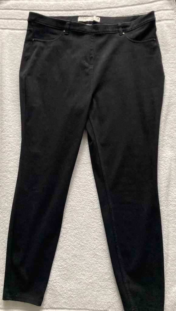 Womens Next Black Denim Jeggings - Size 18