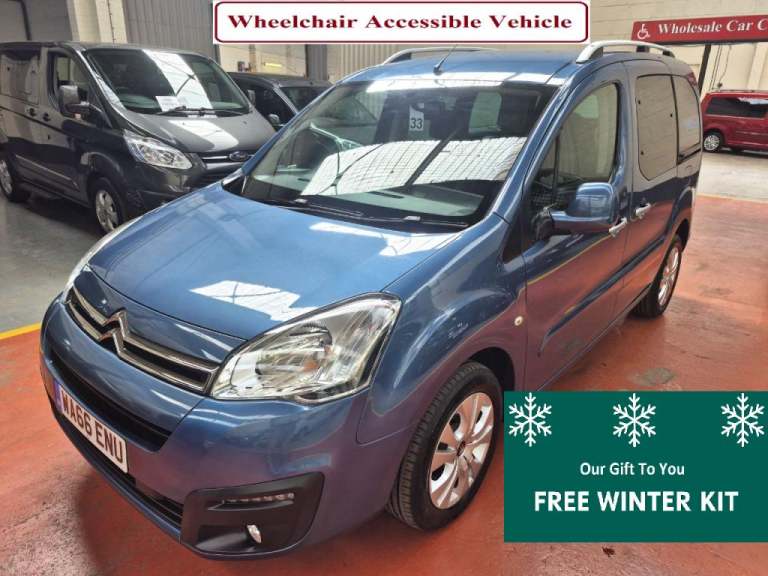  Citroen Berlingo WHEELCHAIR ACCESSIBLE 1.6 BlueHDi 100 Feel Edition 5dr