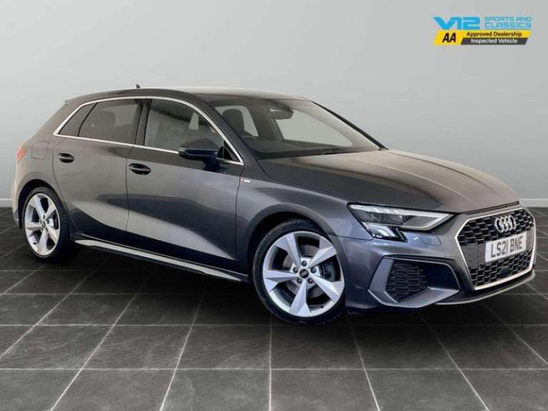 2021 Audi A3 1.5 TFSI 35 S line Sportback S Tronic Euro 6 (s/s) 5dr Automatic Hatchback Petrol Au...