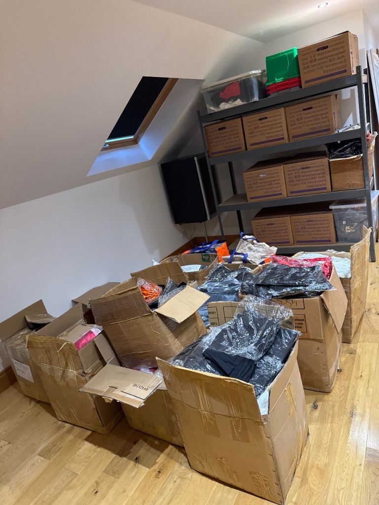 JOB LOT OF WOMENS CLOTHING. 25 BOXES CAR BOOT MARKET NEW IDEAL FOR RESELLER