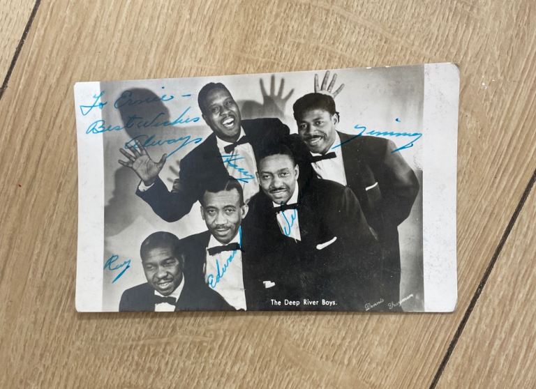 The Deep River Boys (Signed Postcard)