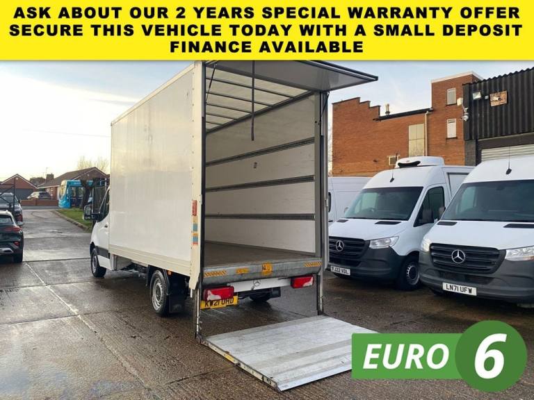 2021 21 MERCEDES-BENZ SPRINTER 2.1 316 CDI L3 LUTON LWB BOX TAIL LIFT VAN RWD PR