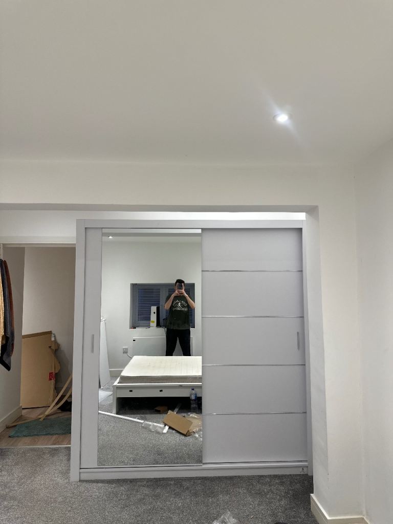 White Colour 203 lavishing wardrobe 