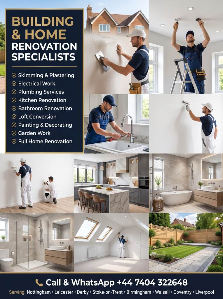 Building & Home Renovation Specialists - Various 